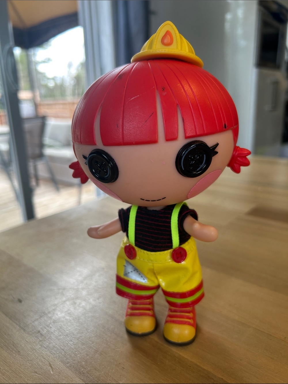 Lalaloopsy  RED FIERY FLAME Doll  Little SisterRed Yellow Black Read